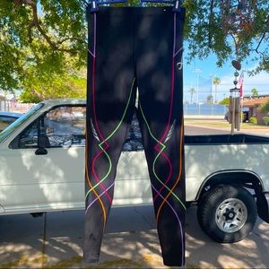 Like New. CW-X Mid Rise Full Length Stabilyx Compression Legging Tights Size M